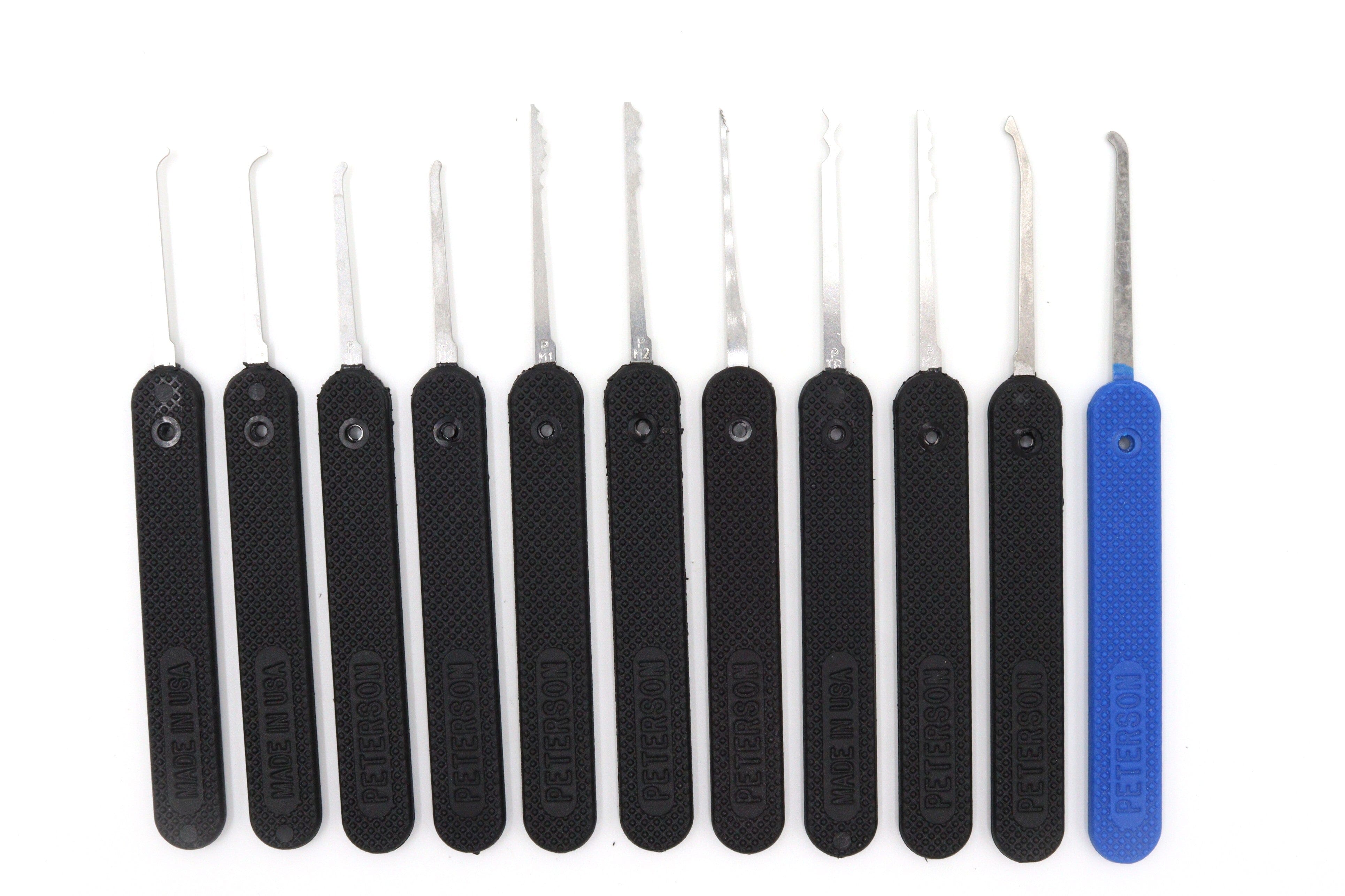 Peterson Lockpick Tools - Phoenix Ultimate GSP Pick Set | Remote Pro